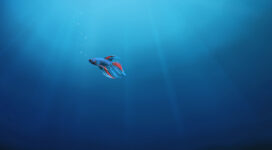 Underwater Alone Fish 4K974324824 272x150 - Underwater Alone Fish 4K - Underwater, Fish, Artwork, Alone